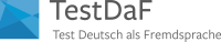 Logotipo examen TestDaF en Múnich